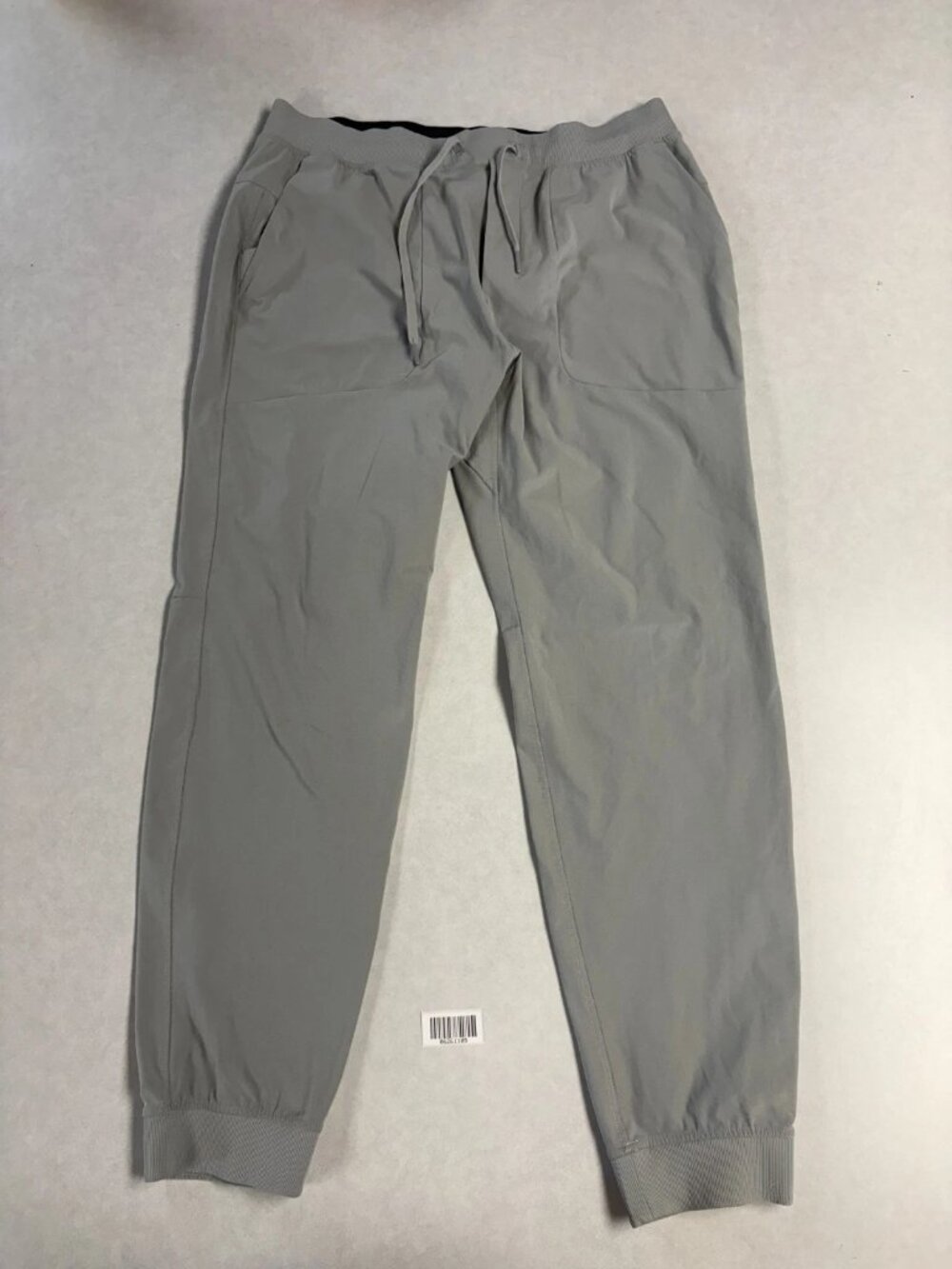 Lululemon Athletica Mens Drawstring Jogger Pants Light Gray ABC Size XXL - Picture 2 of 5
